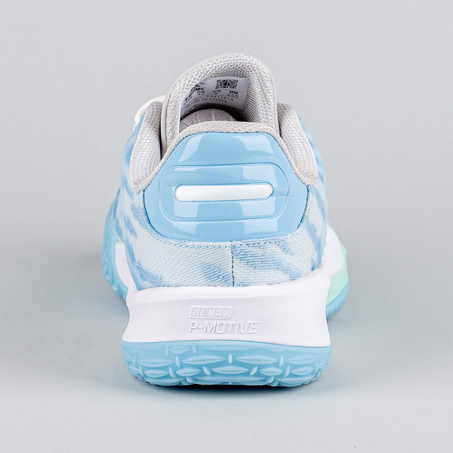 Peak Basketball Shoes Glitter V2 Super P-Motive Sky Blue/White