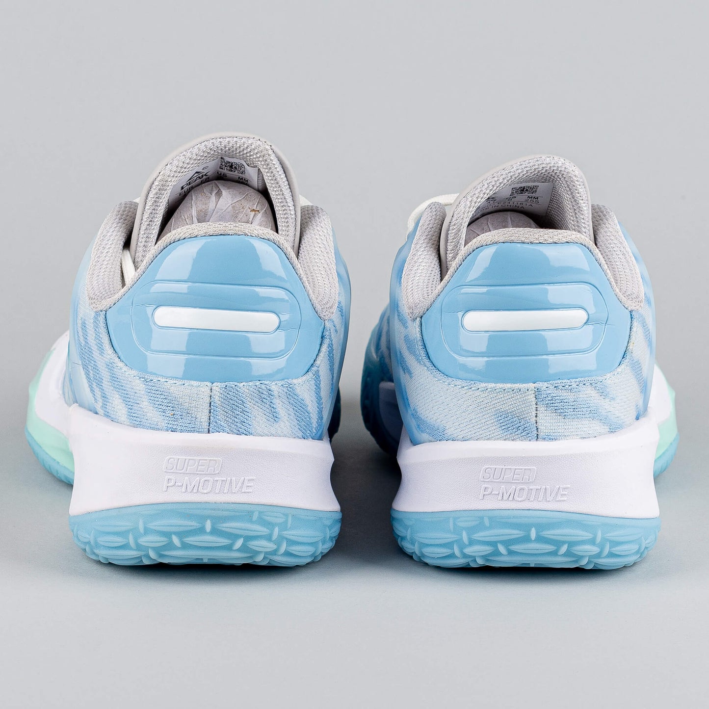 Peak Basketball Shoes Glitter V2 Super P-Motive Sky Blue/White