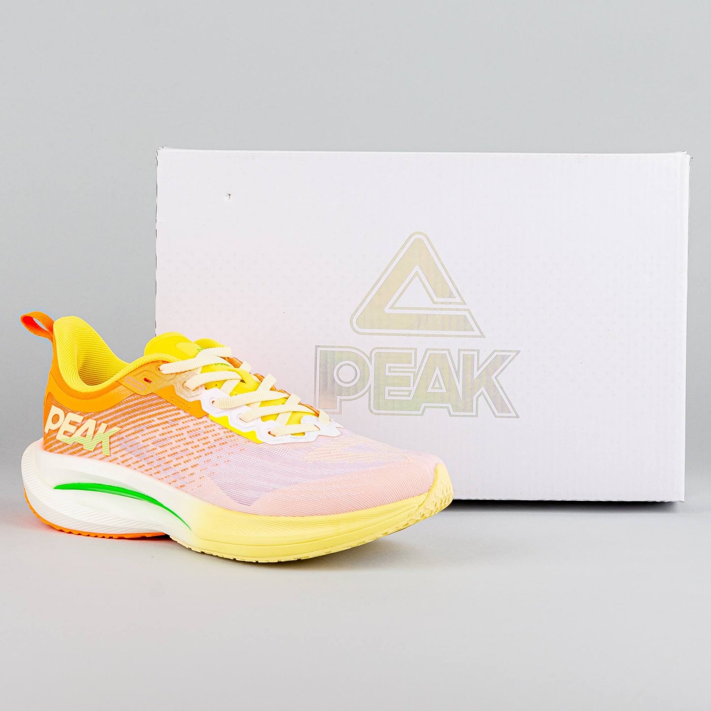 Dámske bežecké tenisky Peak Wms Shoes Taichi - Windstorm Pro Orange/Lt. Yellow