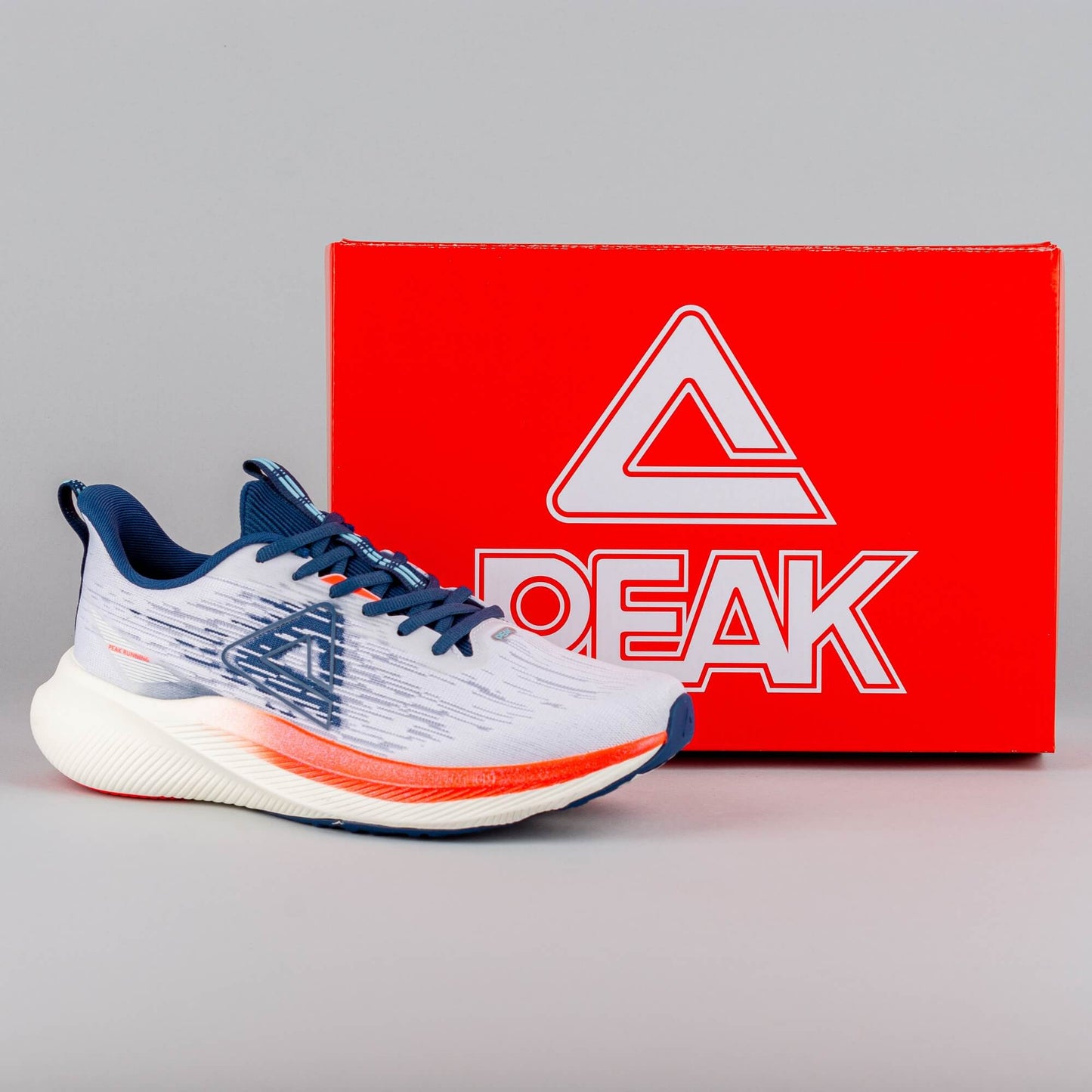 Peak Training Shoes Wing Shadow 2.0 Spring Edition Ultralight White/Dk.Marine Blue