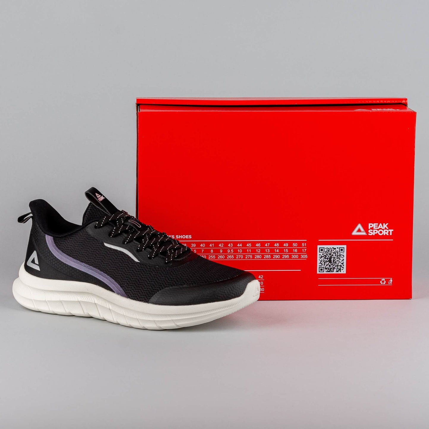 Peak Training Shoes Comfortable Spring Edition P-Motive Black/Off White