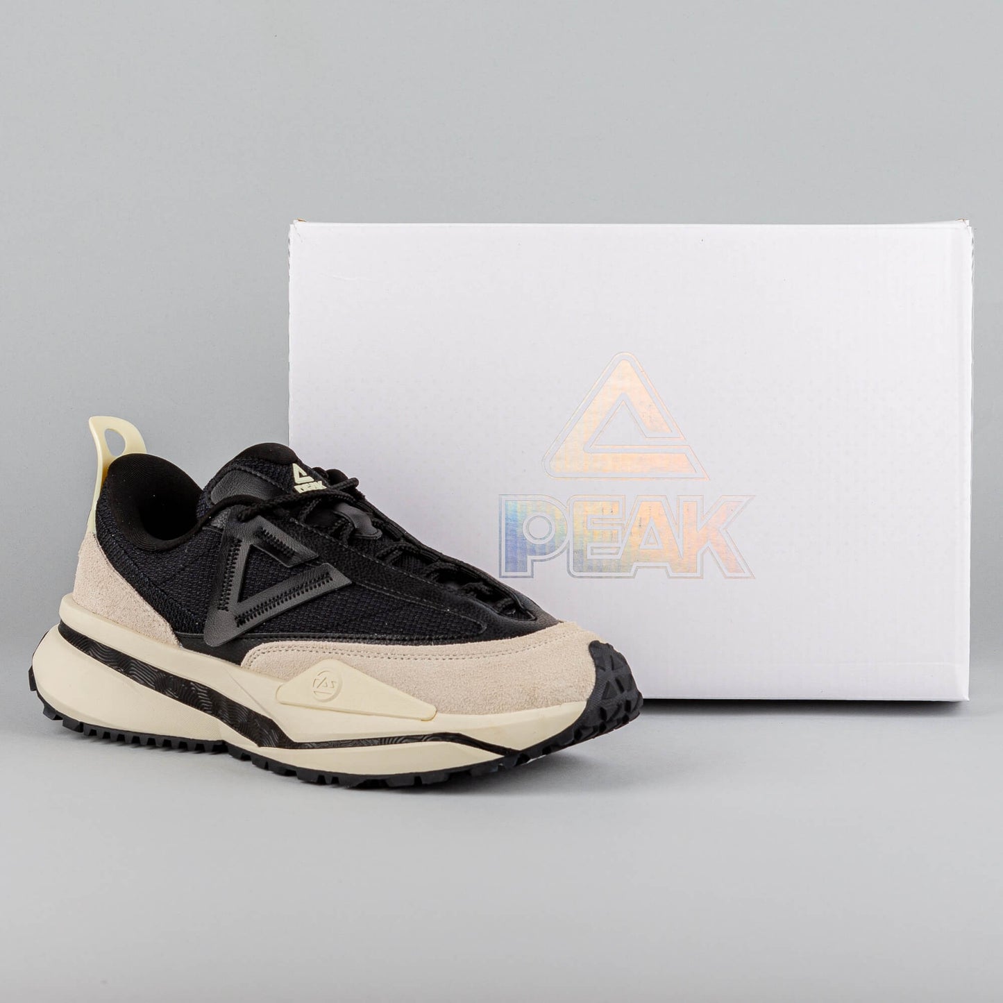 Peak Fashion Sport Shoes Taichi-70S 2.0 Retro Spirit From 70S Black/Off White