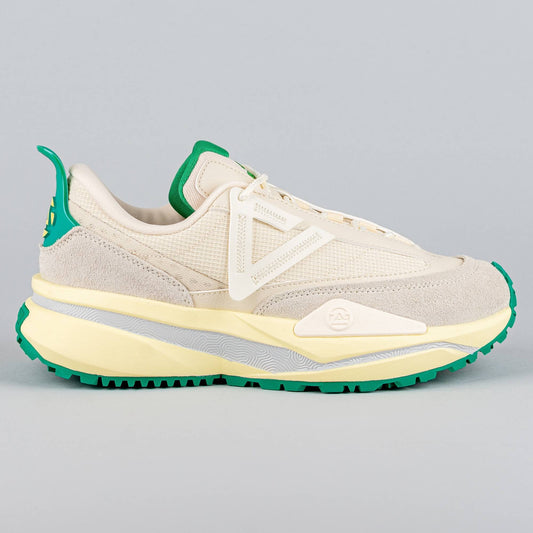 Dámske tenisky Peak Shoes Taichi 2.0 - Retro Spirit of 70s Off White/Green