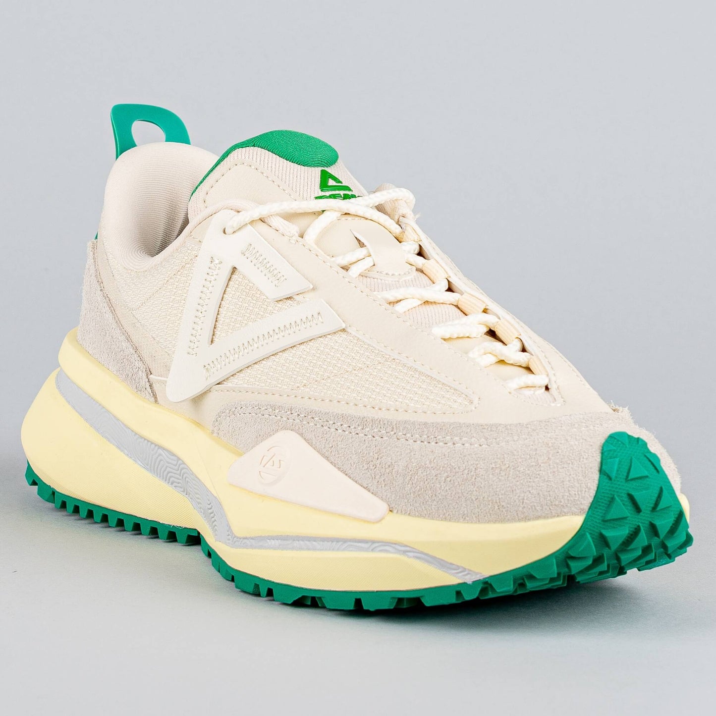 Dámske tenisky Peak Shoes Taichi 2.0 - Retro Spirit of 70s Off White/Green