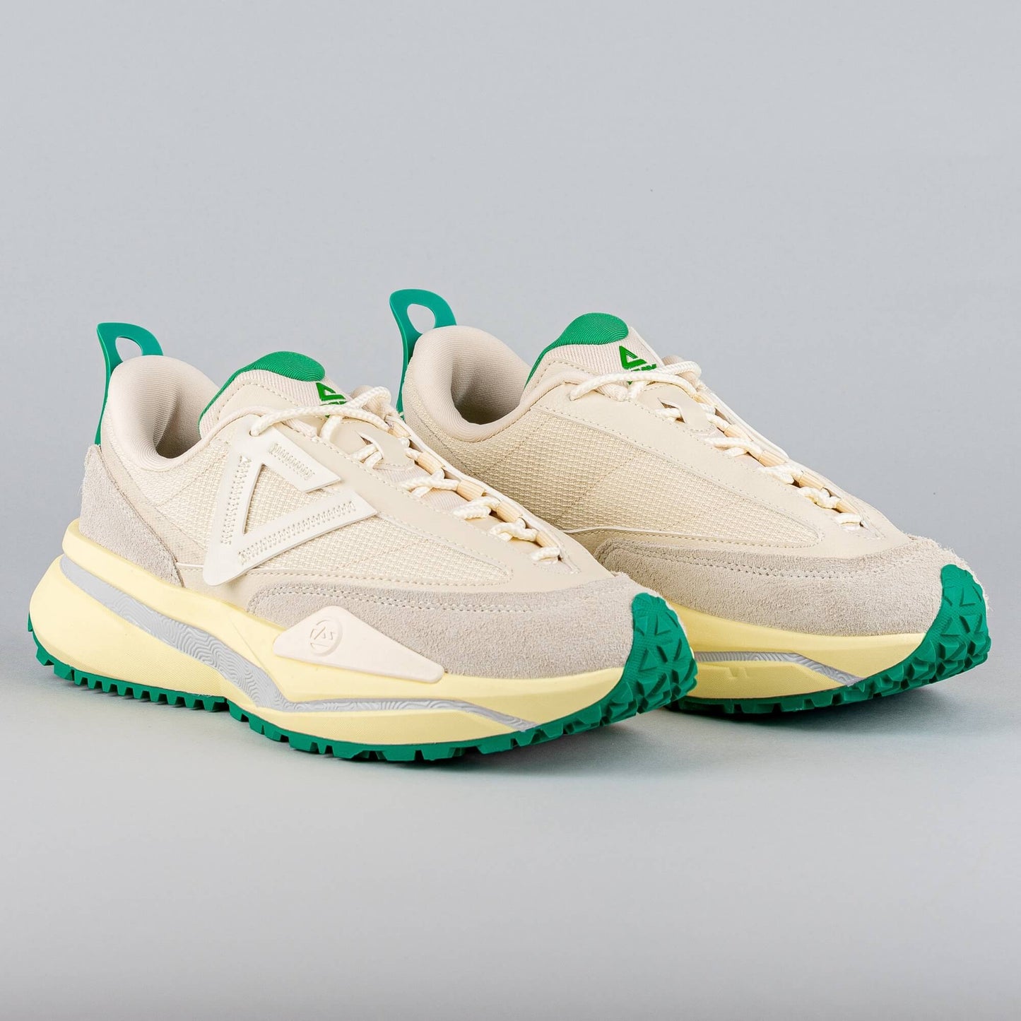 Dámske tenisky Peak Shoes Taichi 2.0 - Retro Spirit of 70s Off White/Green