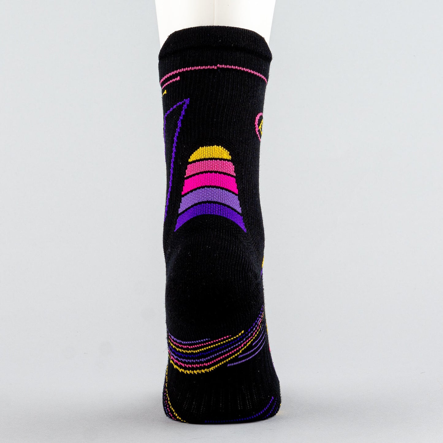 Peak Flash 5 Basketball Sock Black