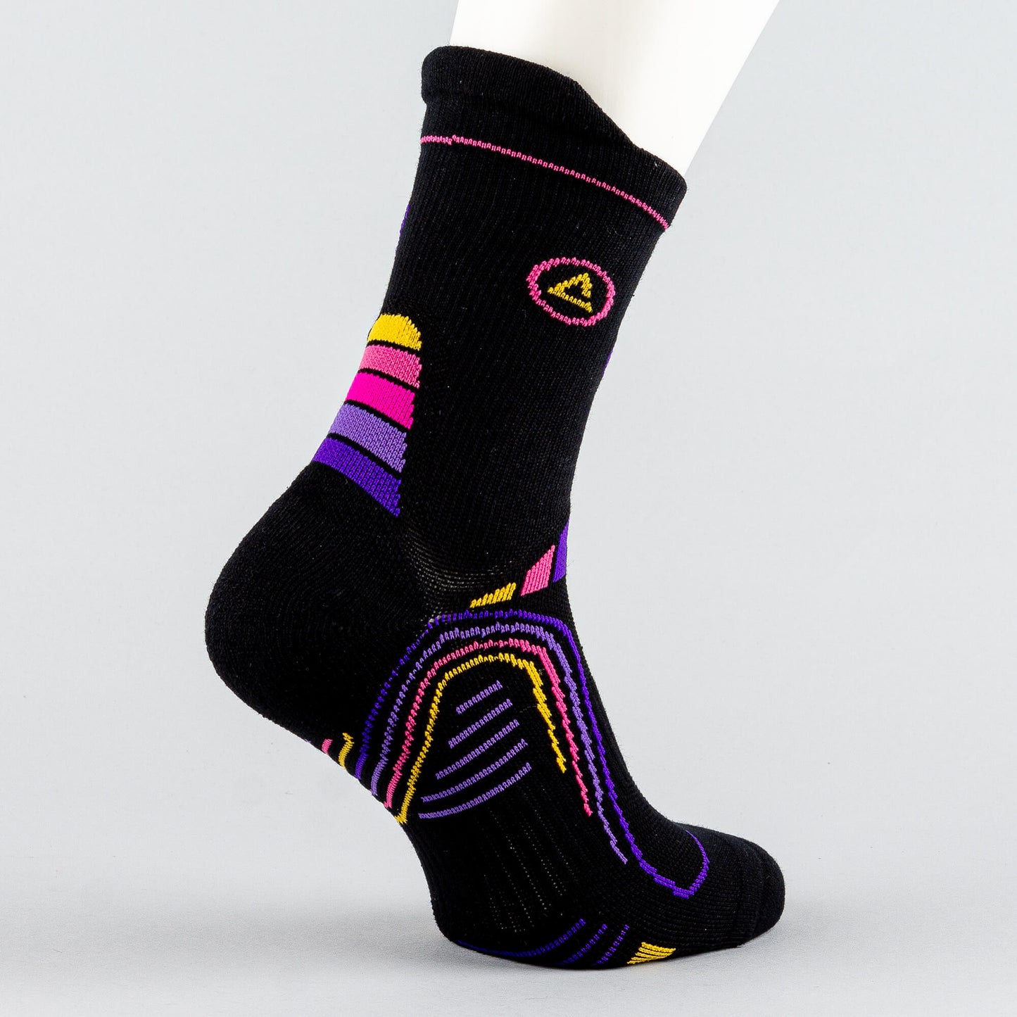 Peak Flash 5 Basketball Sock Black