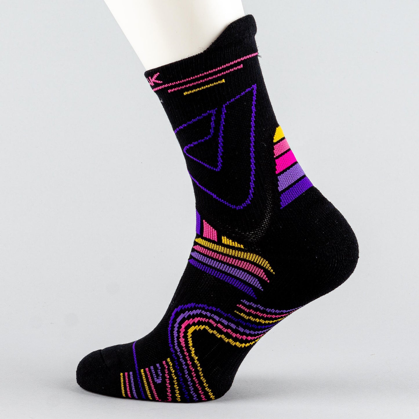 Peak Flash 5 Basketball Sock Black