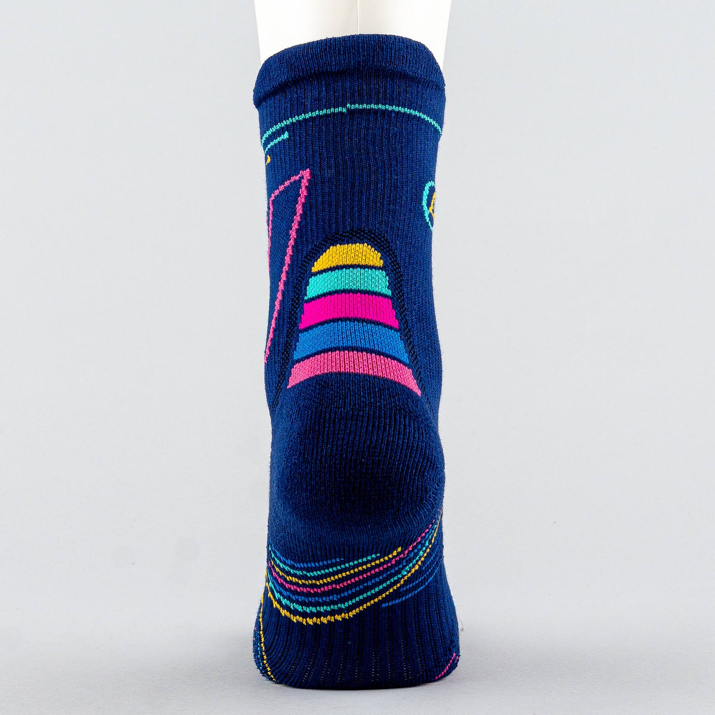 Peak Flash 5 Basketball Sock Navy