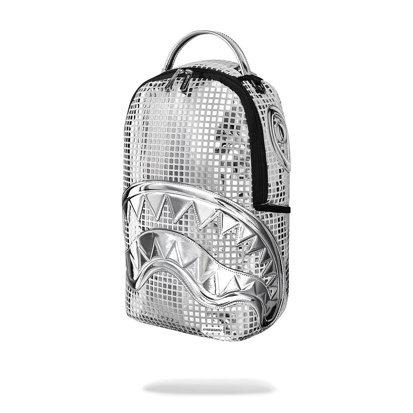 Batoh Sprayground Midnight Crush DLXV Backpack Metalic Chips strieborný