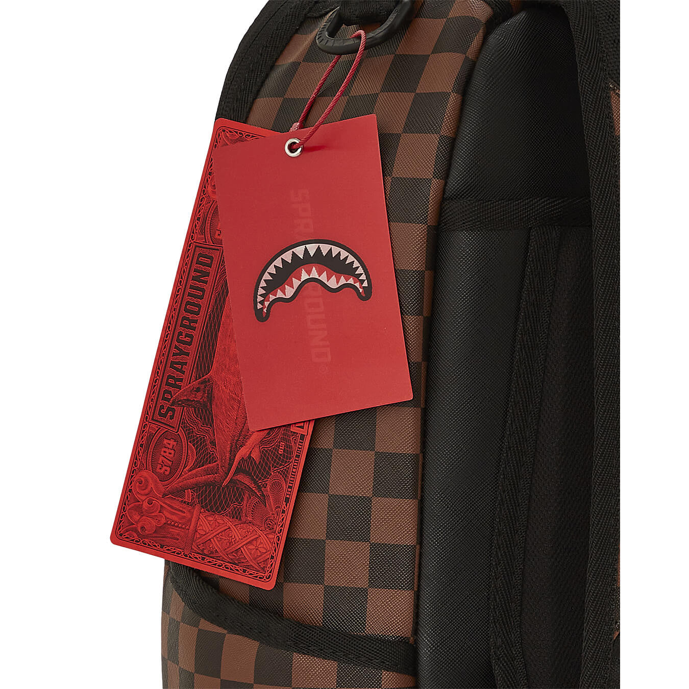 Sprayground Sprayzilla Godzilla Side Bite Backpack Brown