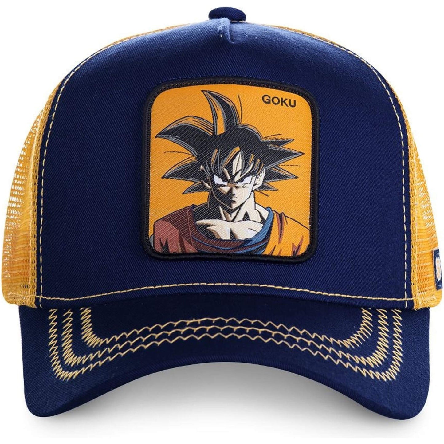 Šiltovka so sieťkou Capslab Dragon Ball Z Goku tmavomodrá