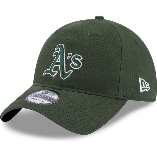 Šiltovka NEW ERA 9TWENTY 920 MLB Team Script Oakland Athletics zelená