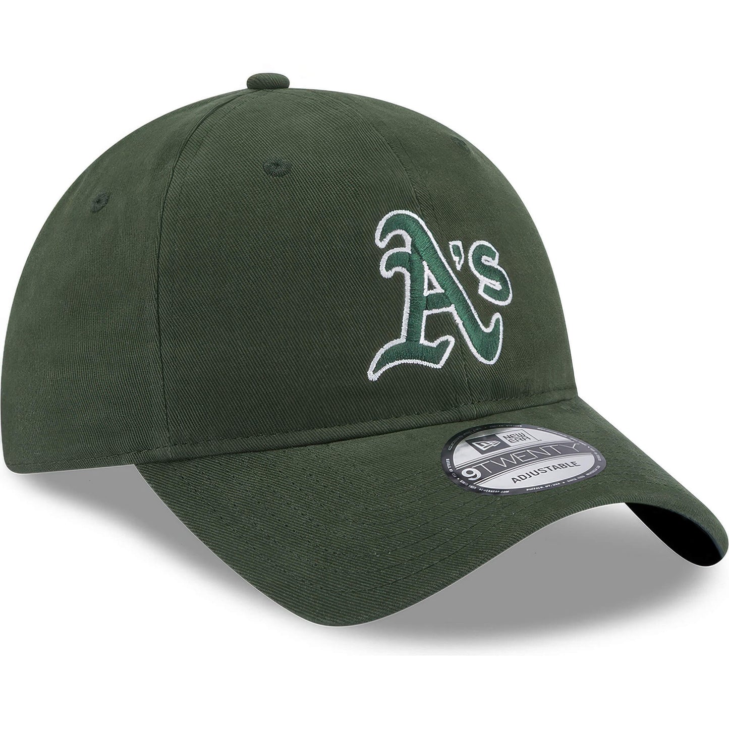 Šiltovka NEW ERA 9TWENTY 920 MLB Team Script Oakland Athletics zelená