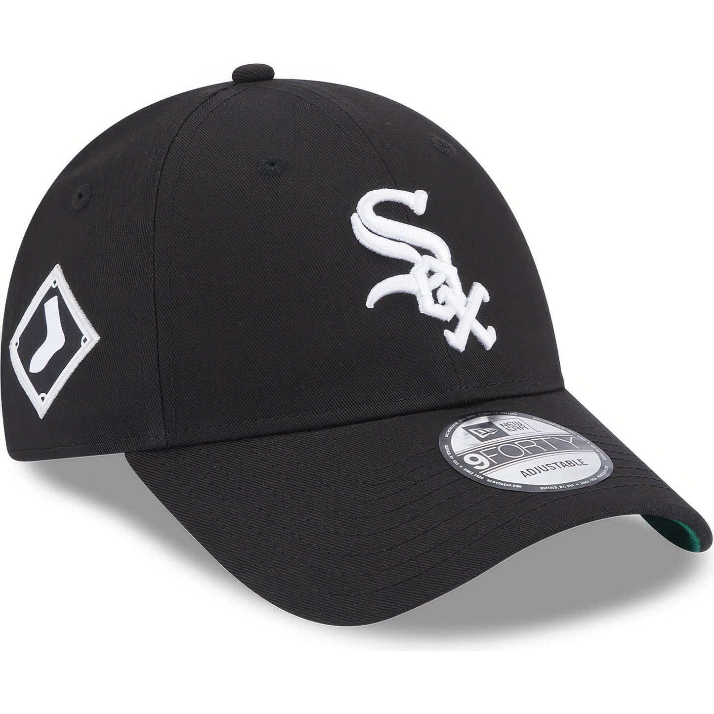 Šiltovka NEW ERA 9FORTY 940 MLB Team Side Patch Chicago White Sox čierna