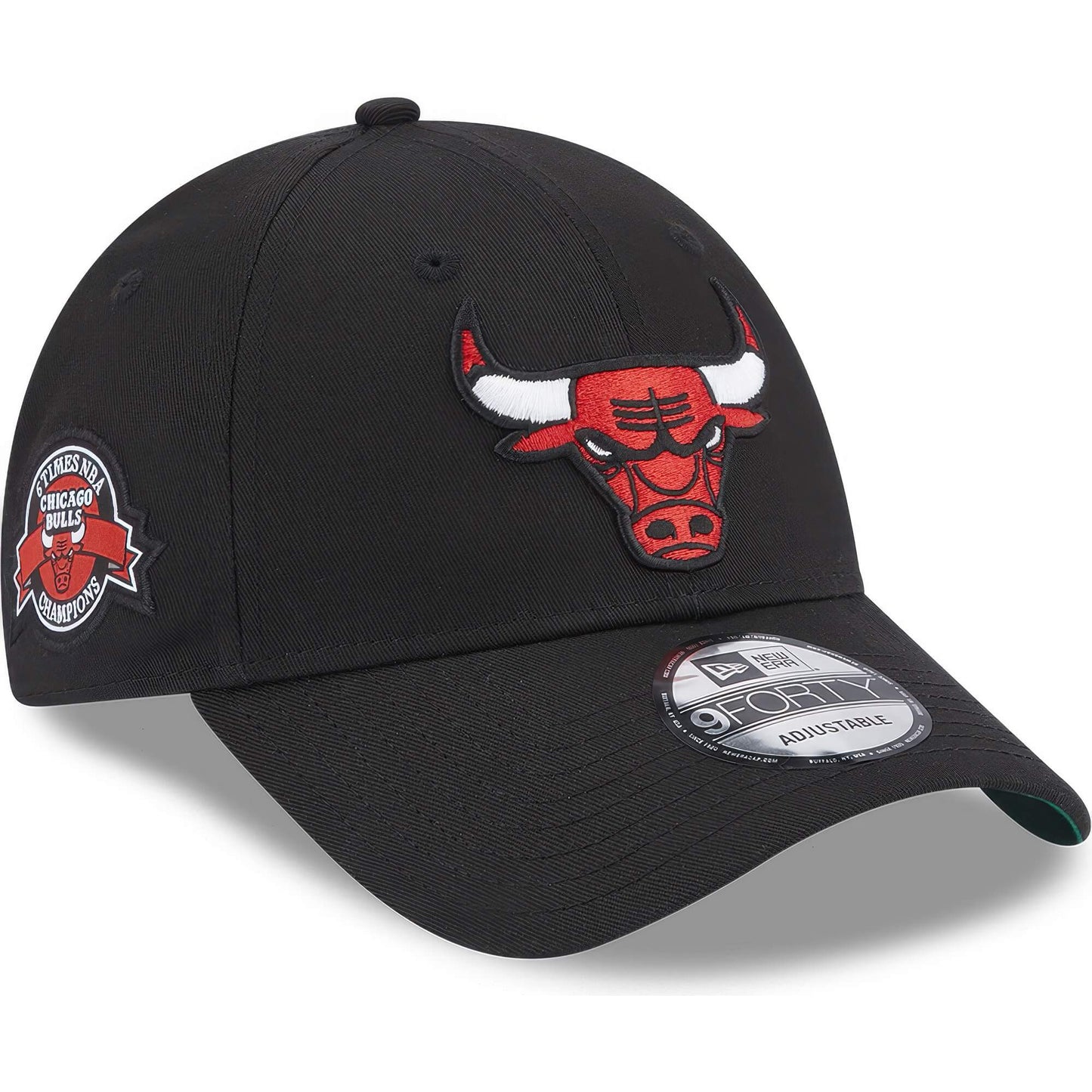 Šiltovka NEW ERA 9FORTY 940 NBA Chicago Bulls Team Side Patch Black čierna