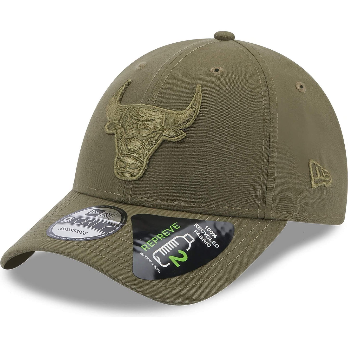 NEW ERA 940 NBA Repreve® Chicago Bulls 9FORTY Cap Olive