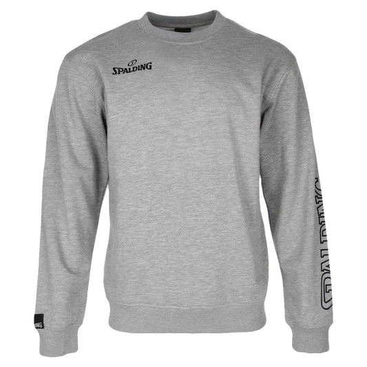 Mikina Spalding TEAM II Crewneck šedá