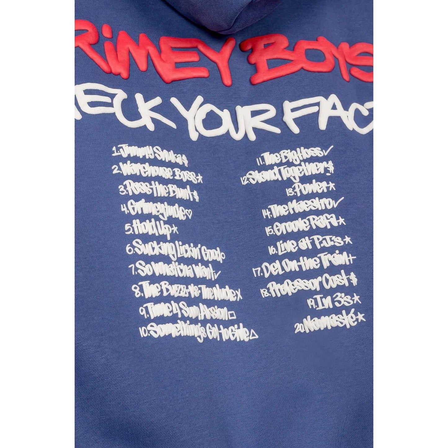 Mikina s kapucňou Grimey Wear Grimey Boys Vintage Hoodie modrá