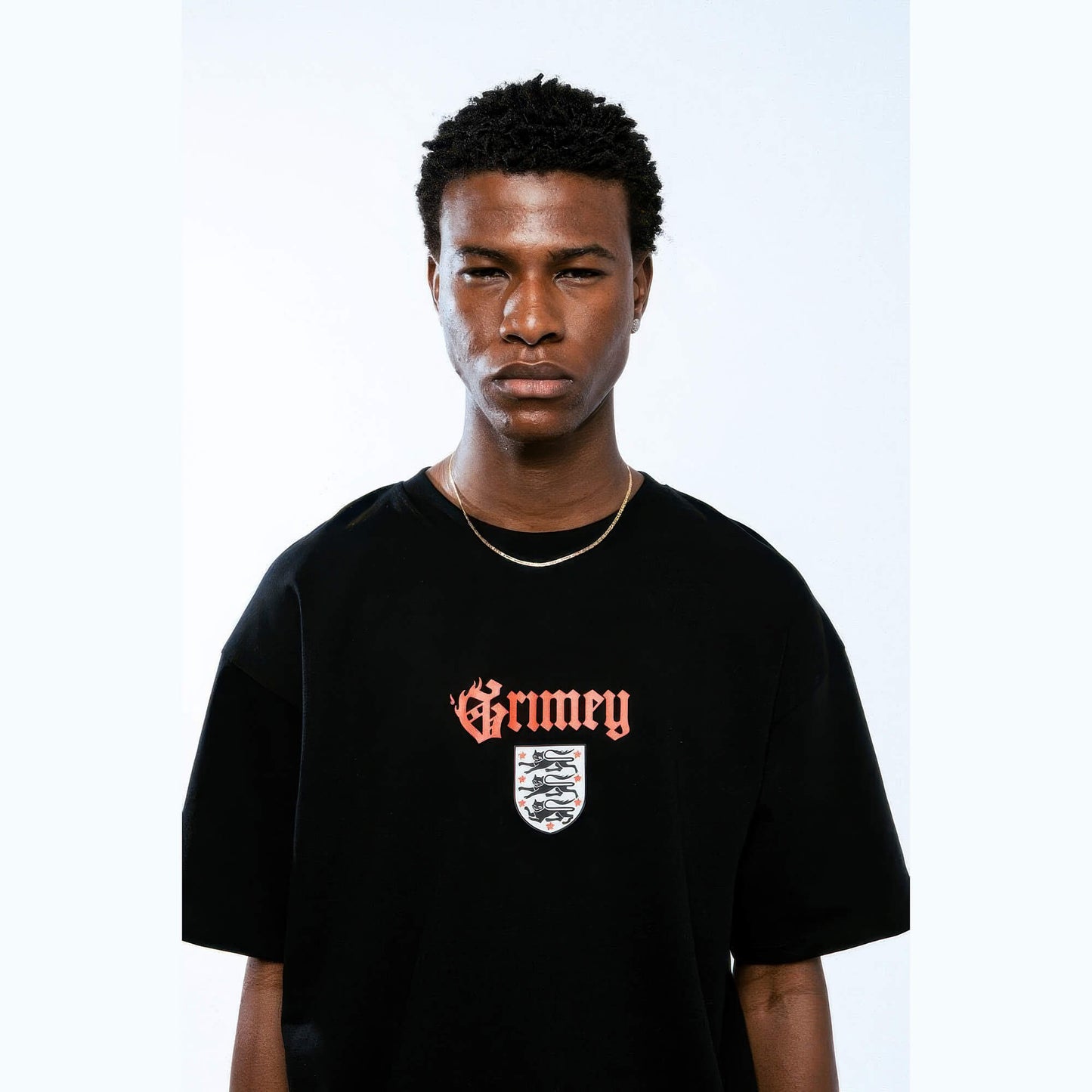 Grimey Wear Saoirse Divine Council Regular Tee Black