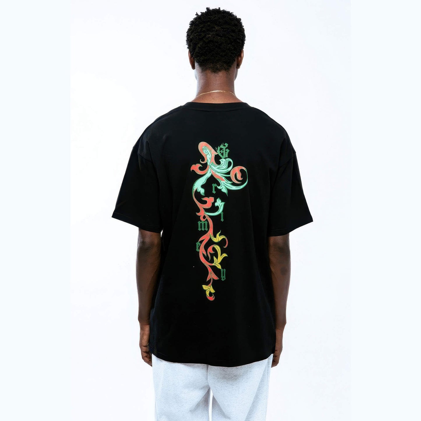 Grimey Wear Saoirse Divine Council Regular Tee Black