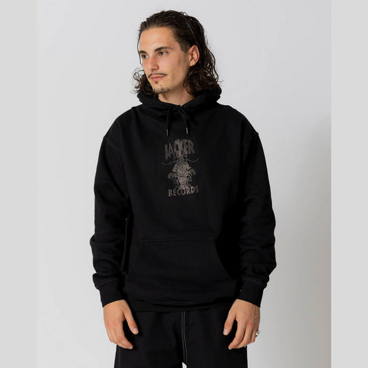 Mikina s kapucňou Jacker Lobster Service Hoodie čierna