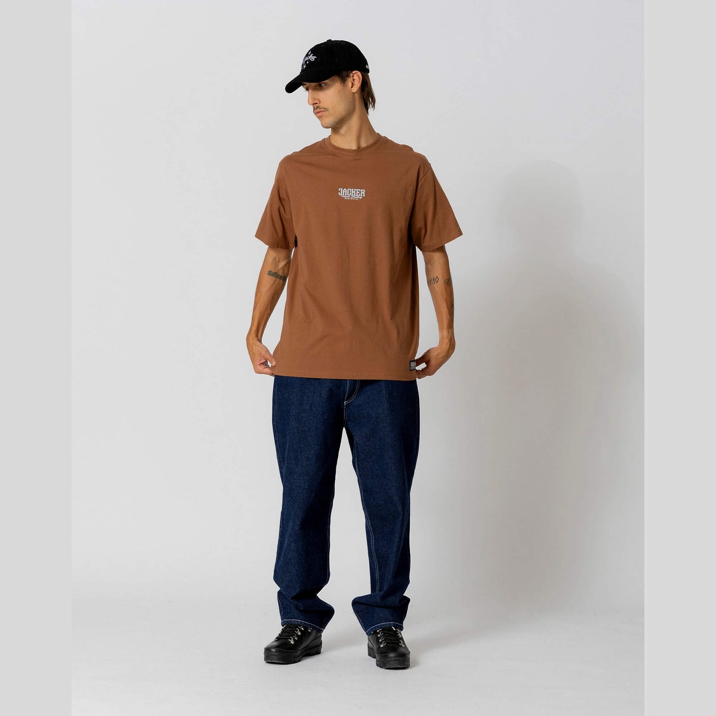 Jacker Gold Digger T-Shirt Brown