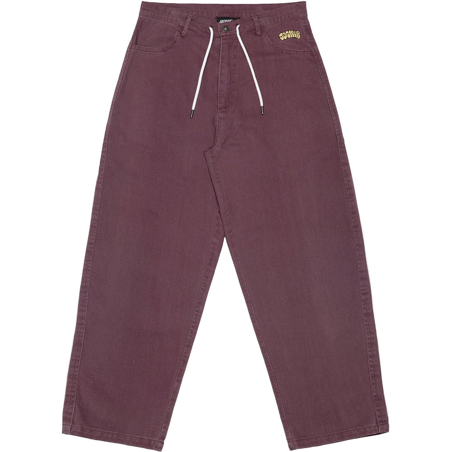 Nohavice Jacker Flop Twill Baggy Pant fialové