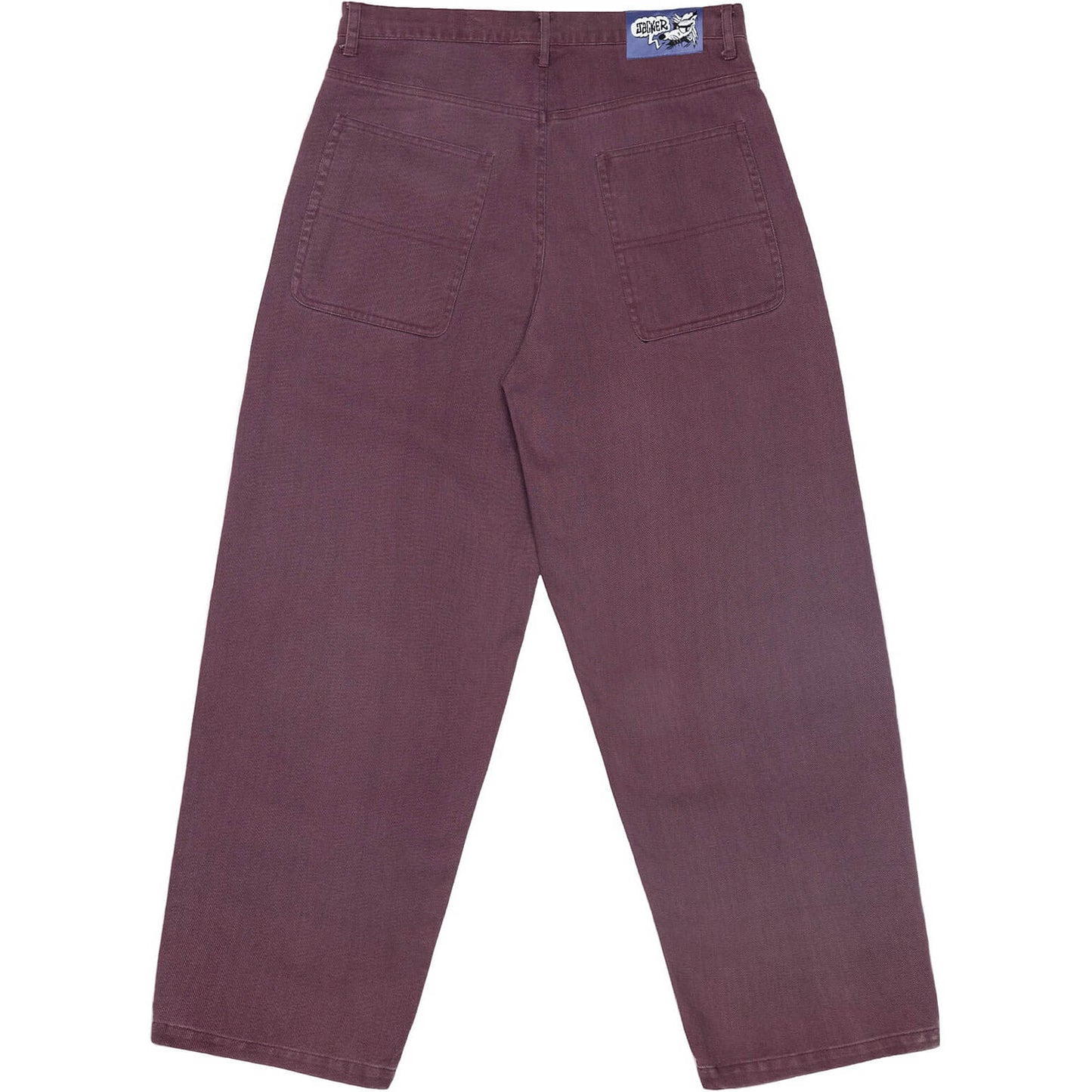 Nohavice Jacker Flop Twill Baggy Pant fialové