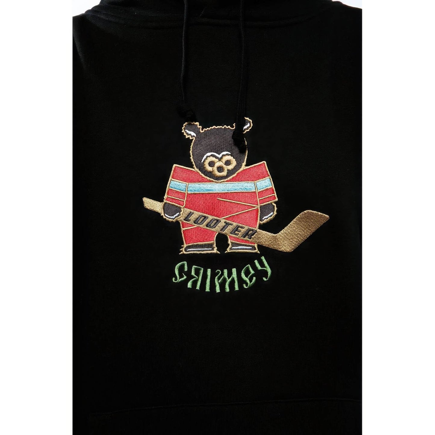 Mikina s kapucňou Grmy Grimey Wear The Lower Depths Vintage Hoodie čierna