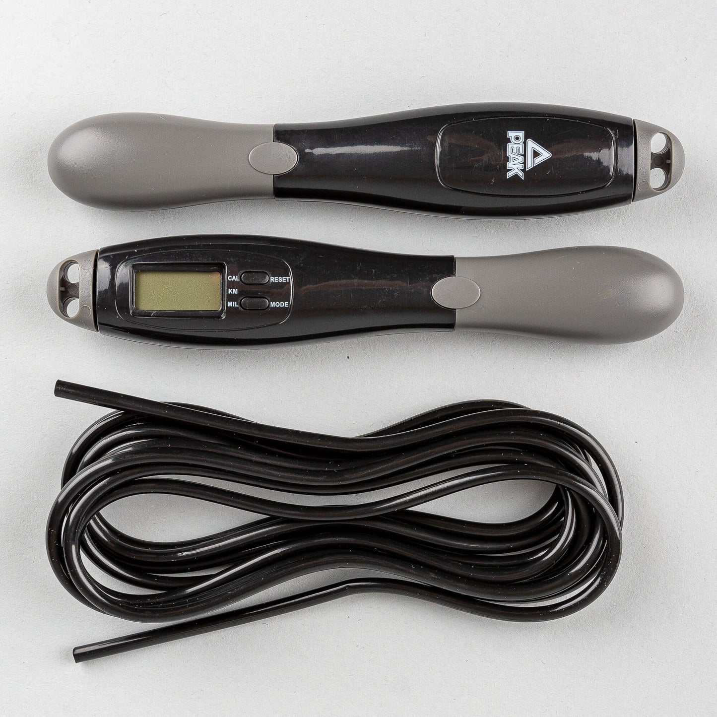 Peak Electronic Counting Skipping Rope Black