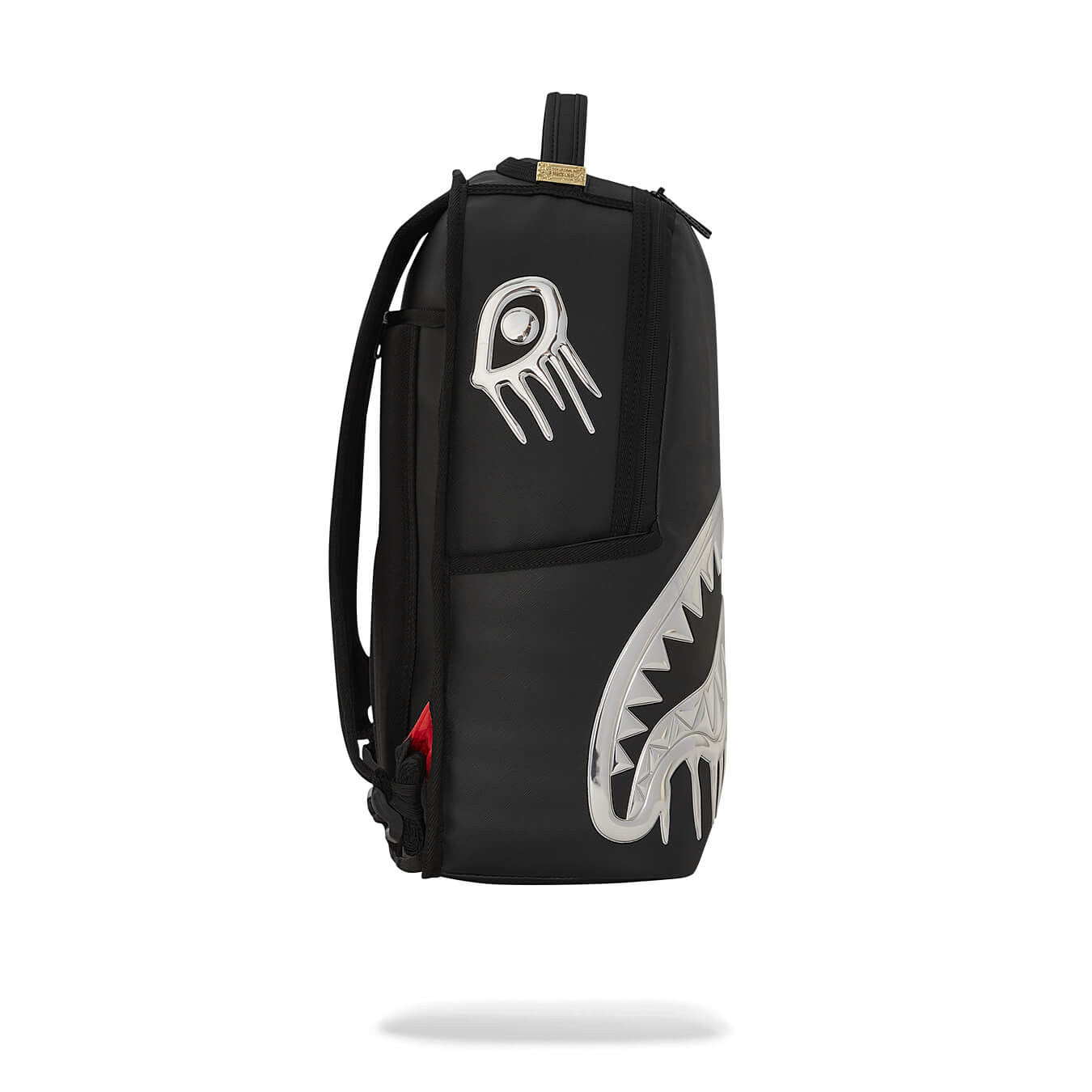 Sprayground Metallic To The Touch Extra Drip Backpack Black