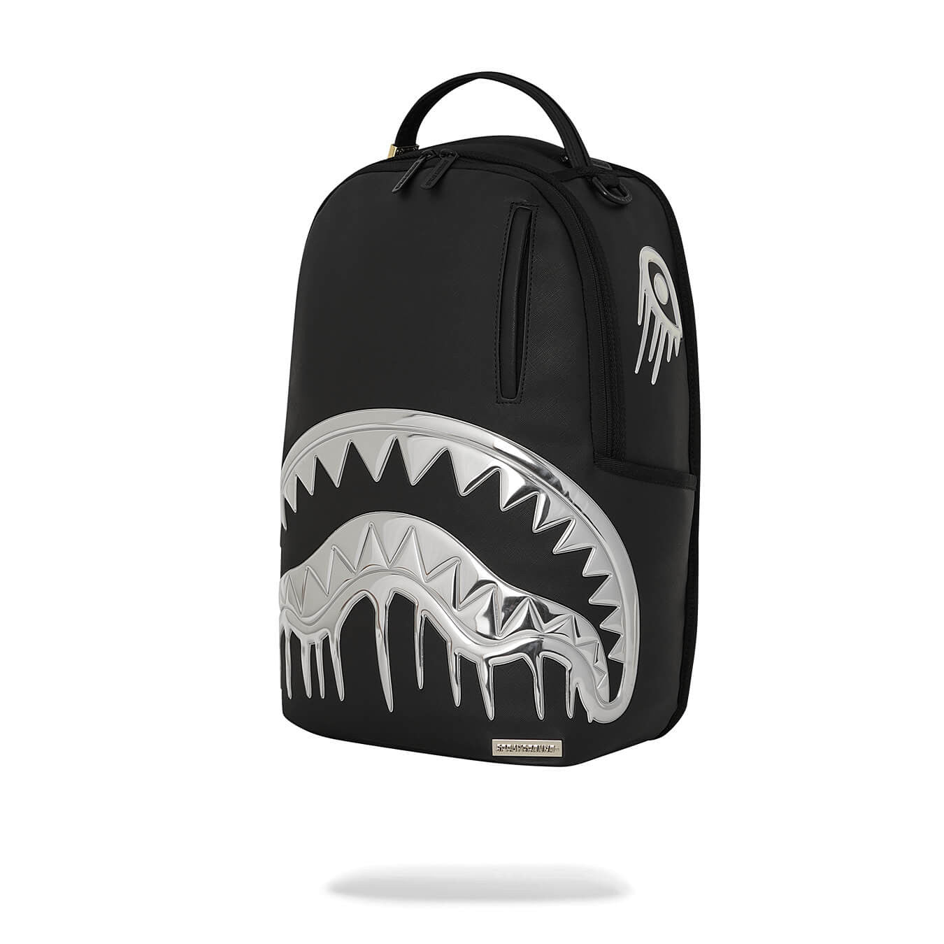 Sprayground Metallic To The Touch Extra Drip Backpack Black