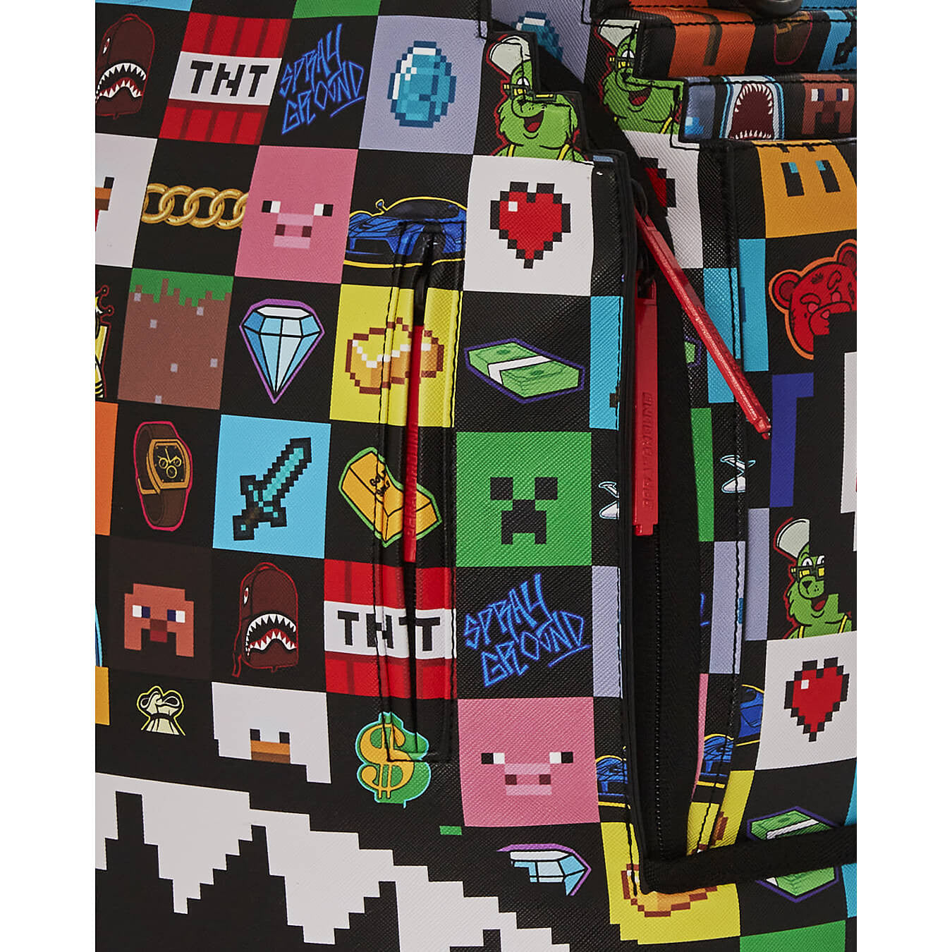 Sprayground Minecraft Checks Ultimate Creative Mode Backpack Multi