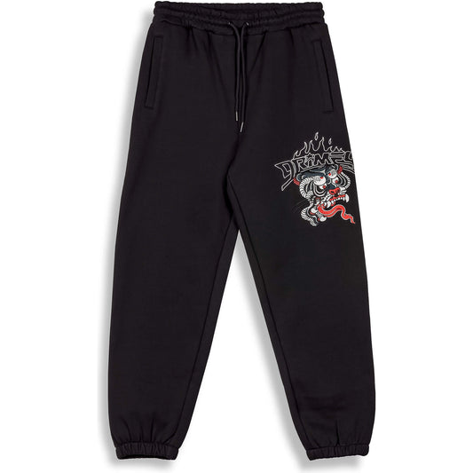 Tepláky GRIMEY WEAR DEEPER HEAVYWEIGHT SWEATPANTS čierne