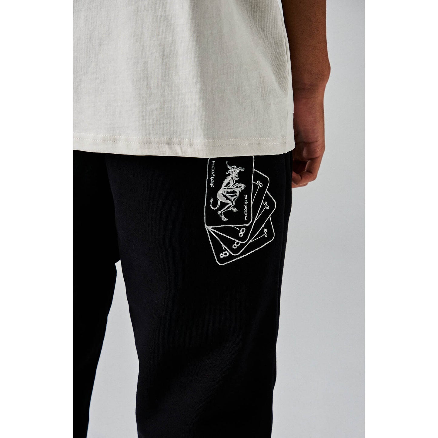 Tepláky GRIMEY WEAR DEEPER HEAVYWEIGHT SWEATPANTS čierne