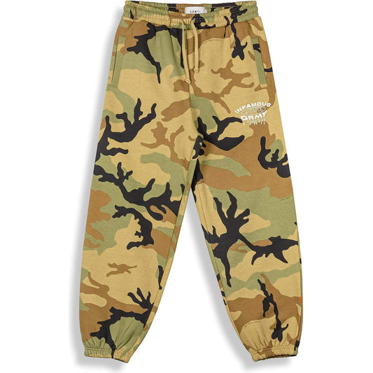 Tepláky GRIMEY WEAR FOLLOW THE DOLLAR CAMO SWEATPANTS maskáčové