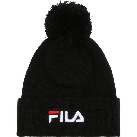 Zimná čiapka s brmbolcom Fila FUKUROI Pom pom beanie čierna