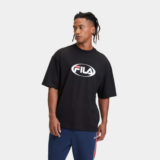 Fila LEMOORE oversized logo tee Black