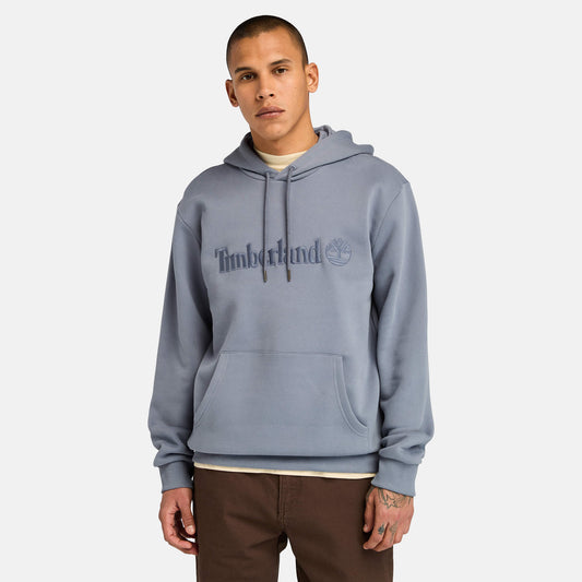 Mikina s kapucňou Timberland Hampton Hoodie šedá Regular fit