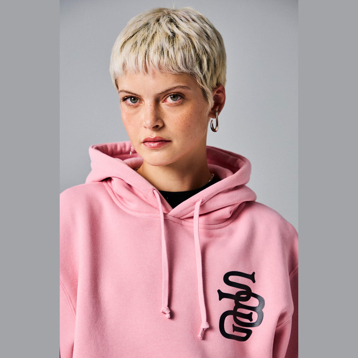 Mikina s kapucňou Grimey X SK8LAND Vintage Hoodie ružová