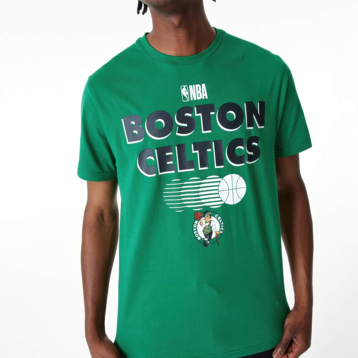 Tričko New Era Boston Celtics Green NBA Graphic T-Shirt zelená