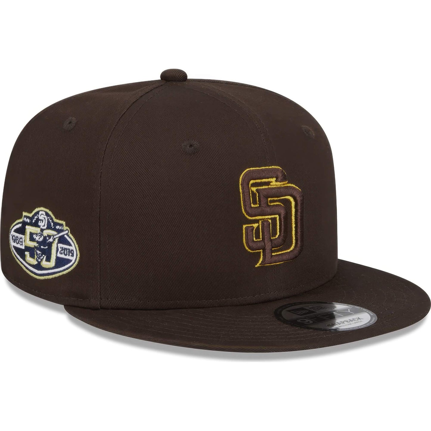 Šiltovka New Era 950 MLB San Diego Padres Side Patch Brown 9Fifty Snapback Cap hnedá