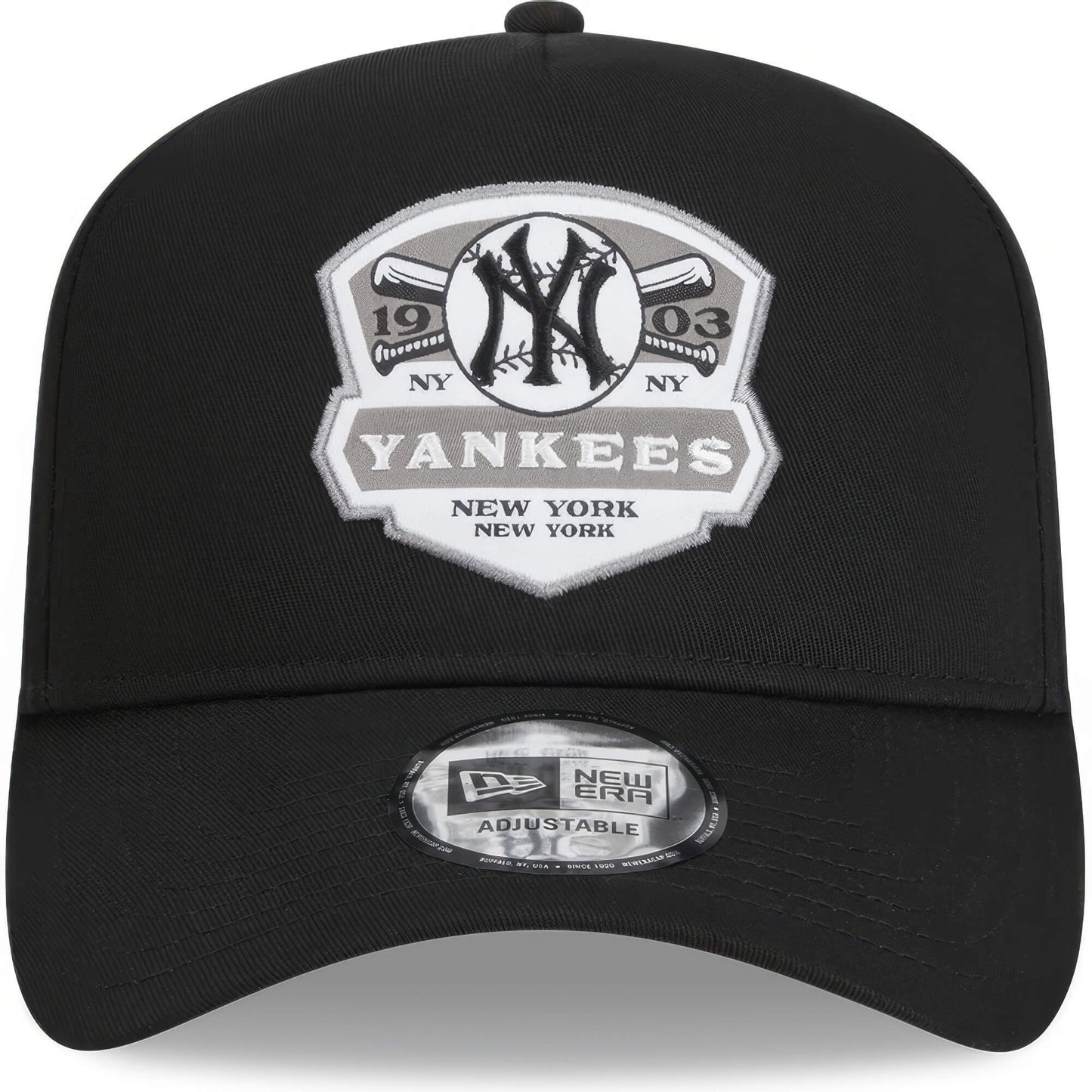 Šiltovka 940 A-frame New Era New York Yankees MLB Patch Black Trucker Cap čierna