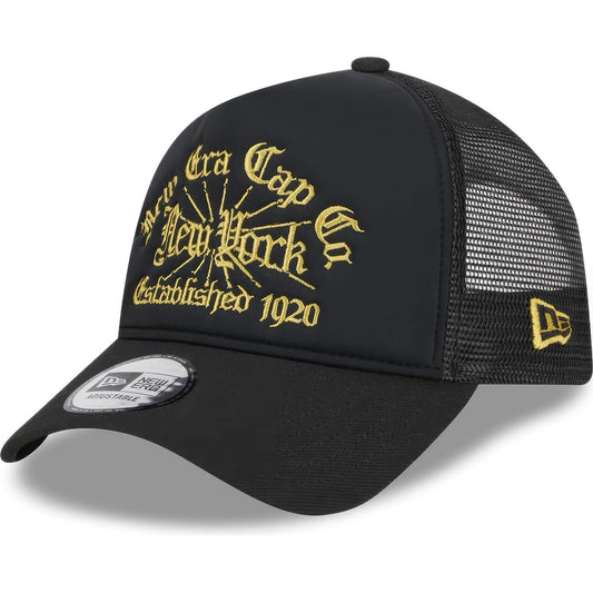 Šiltovka 940 A-frame New Era Branded Black  Trucker Cap čierna