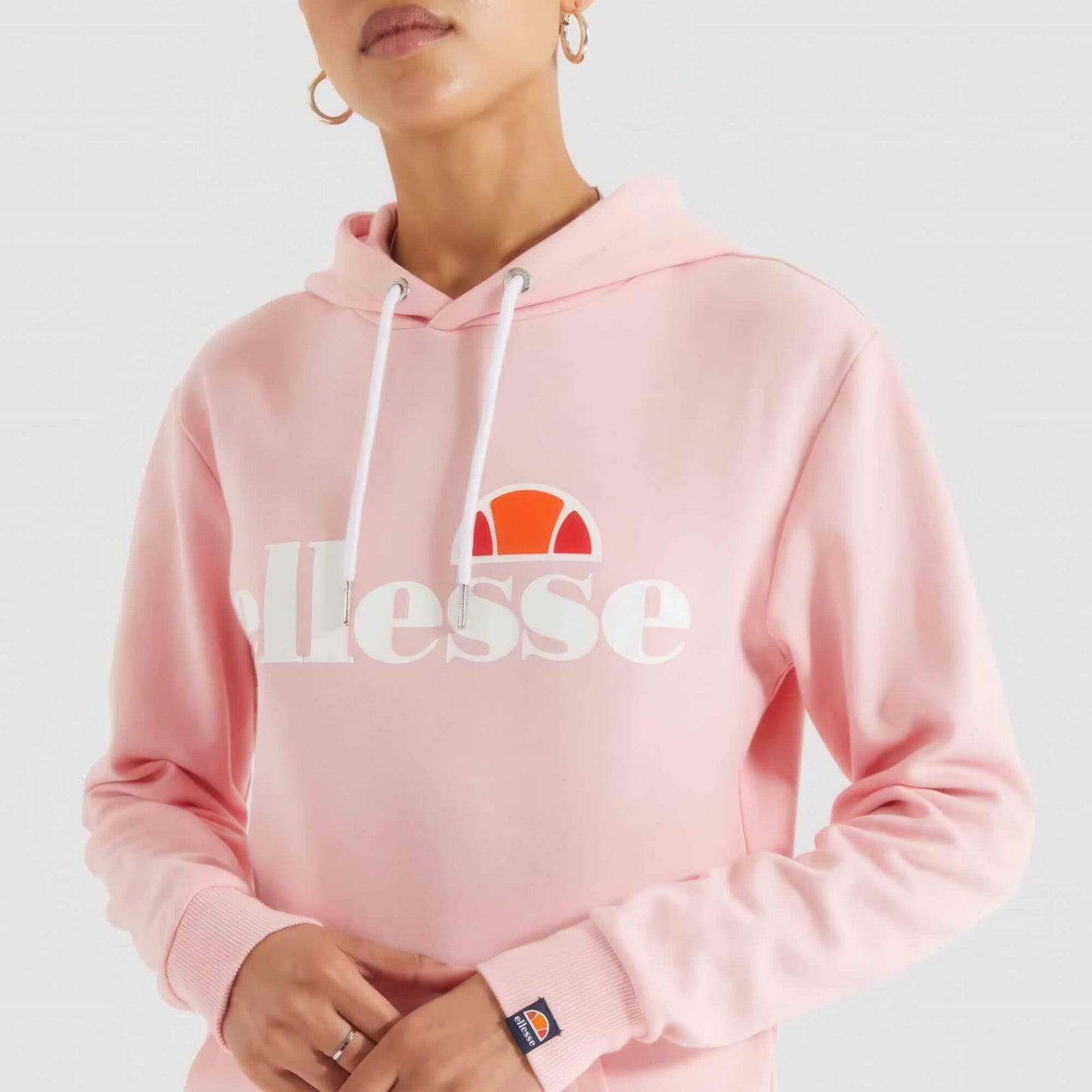 Dámska mikina s kapucňou Ellesse Torices OH Hoody bledoružová