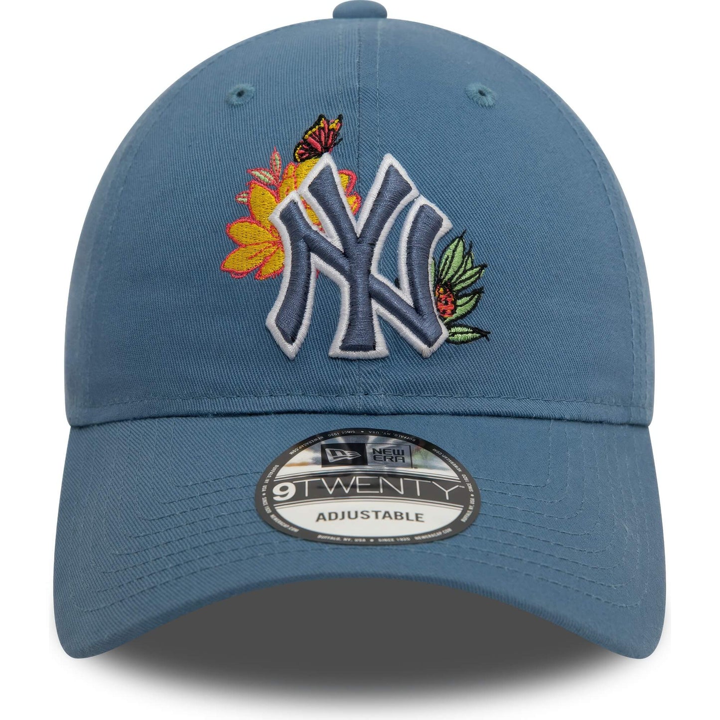 Šiltovka New Era 920 New York Yankees MLB Floral Blue 9TWENTY Adjustable Cap modrá