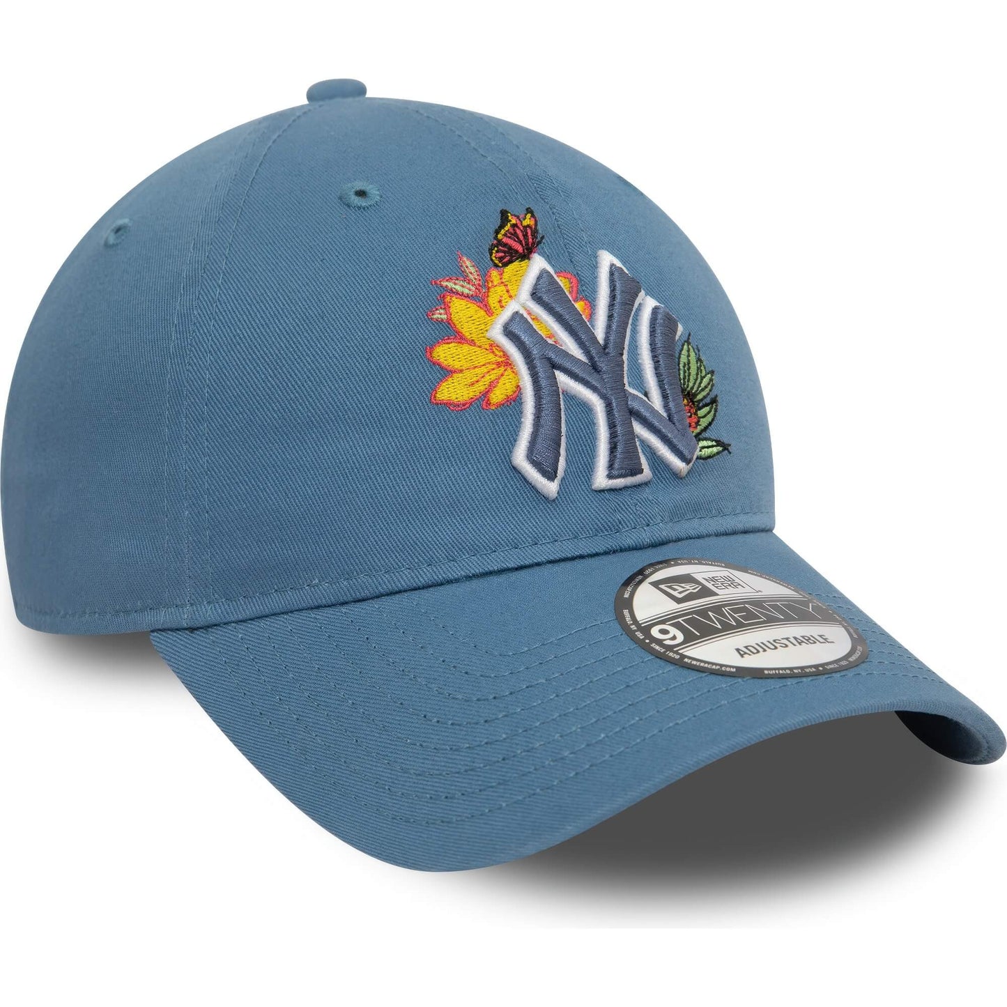 Šiltovka New Era 920 New York Yankees MLB Floral Blue 9TWENTY Adjustable Cap modrá