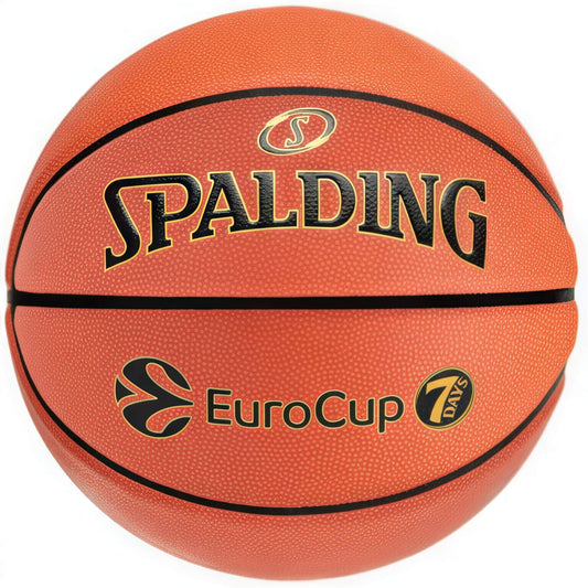 Basketbalová lopta Spalding TF-1000 Legacy Eurocup (veľkosť 7) oražová