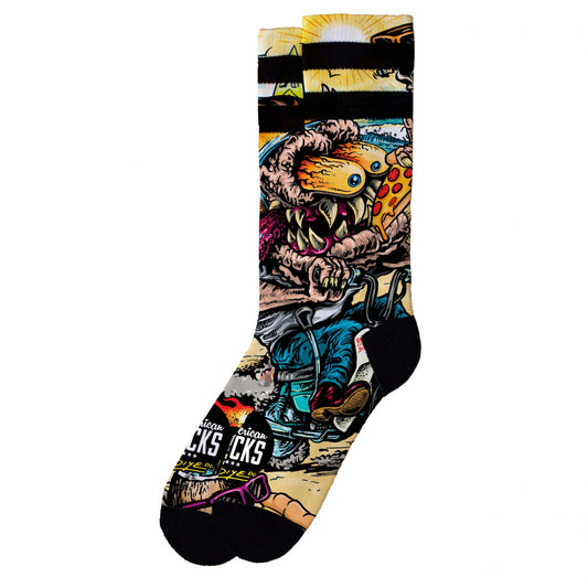 Ponožky American Socks Bike Monster - Mid High